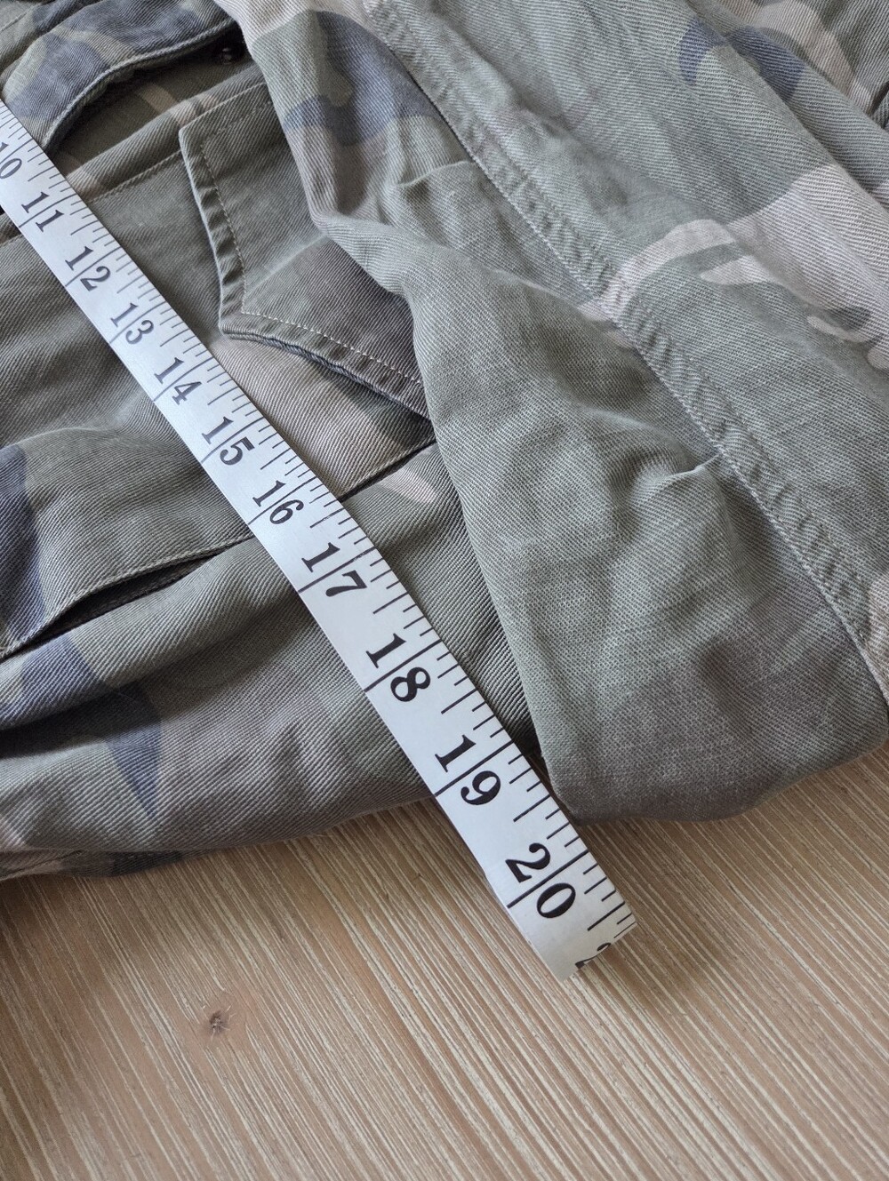 Rails Whitaker Sage Camo Faux Fur Lined Military Utility Jacket Womens Size XS - Picture 6 of 8